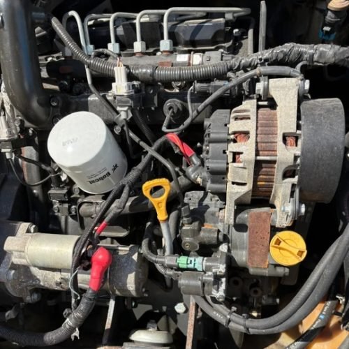 2017 bobcat t590 skid steer loader open cab (5)