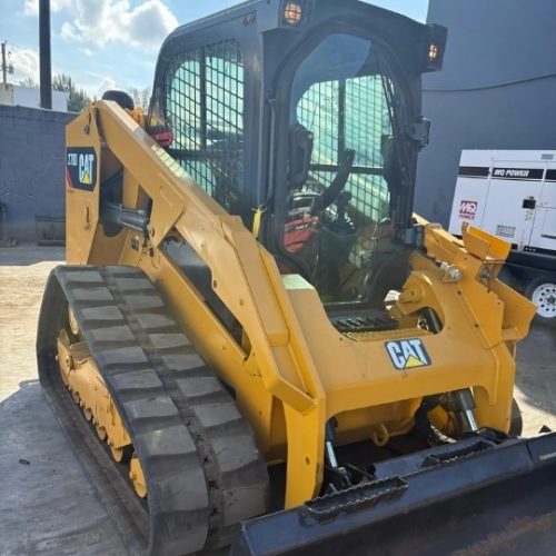 2019 caterpillar 279d skid steer loader a c & heater enclosed cab (2)
