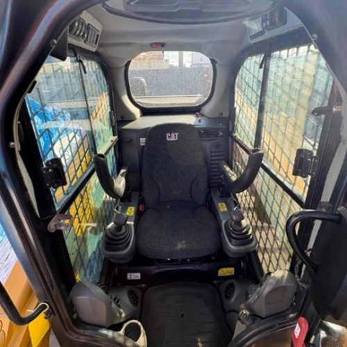 2019 caterpillar 279d skid steer loader a c & heater enclosed cab (3)